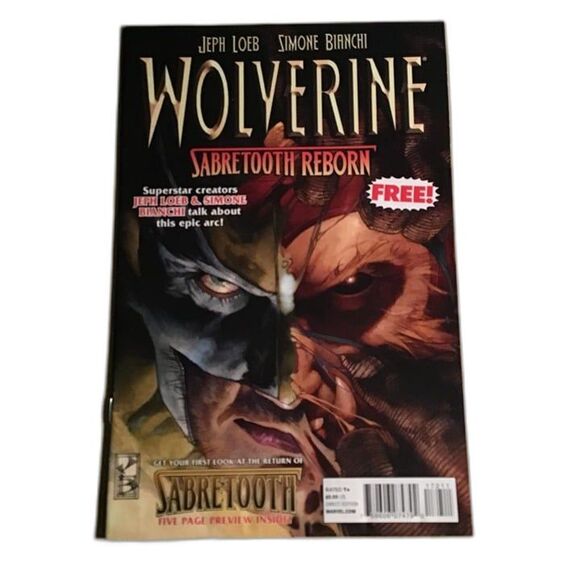 Wolverine Sabretooth Reborn Comic with the Summer of Spiderman Free Promo Issue - Picture 1 of 1